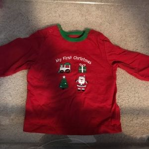 My first Christmas shirt 9m